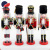 Hand-painted wooden Nutcracker soldier puppet home decorating decoration gift BJ1410