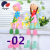 Wooden Dolls doll couple small ornaments decorations of flowers yarn hanging foot device WW005