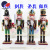 Hand-painted wooden Nutcracker soldier doll home decorating decoration gift BJ1401