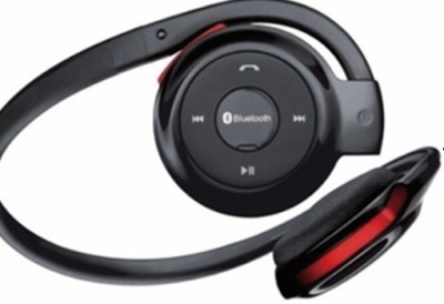 Js - 8028 stereo bluetooth headset with earphone can listen to music