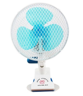 Hongjian three creative mini clip small fan shook his head muted