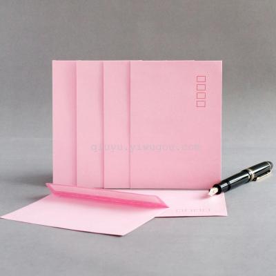 Envelope Letter Paper Western-Style Release Seal Pink 114*162
