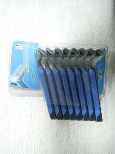 Disposable razor rack multiple packaging