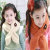 Korean version of the bear children's scarves, cotton wool for fall/winter warm baby bib