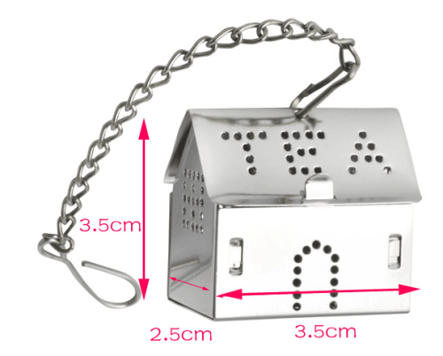 Small House Stainless Steel Tea Bag tea Maker/Tea Strainer/Seasoning Bag Tea Bag Tea Set