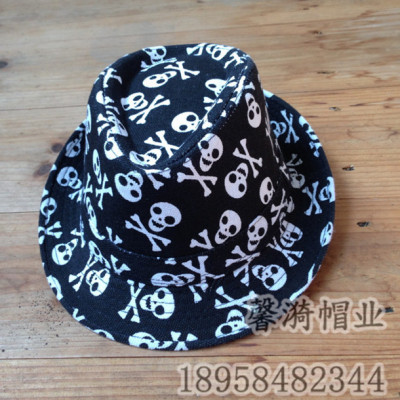Cool Sir small skull Beanie Hat Korea version Hat hats