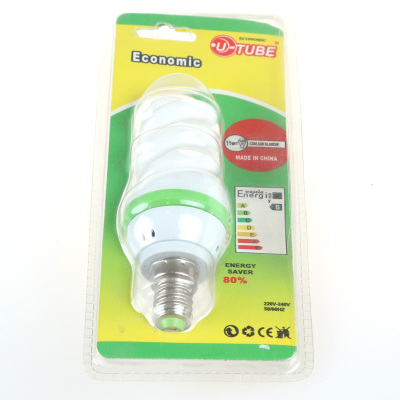 LED Light Export Energy-Saving Lamp Mini Small Full Screw Three PCs Double Bubble Shell