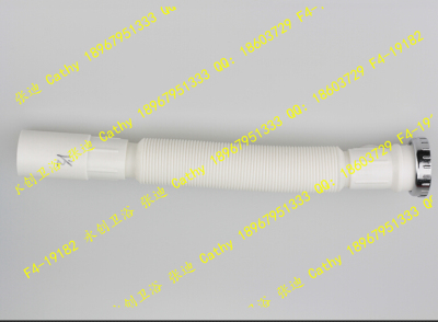 Plastic drainage pipe PP pipe interface high zinc alloy 1-1/2