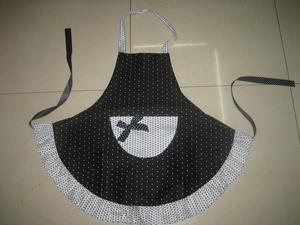 Fashion creative princess apron work apron home apron customizable microwave oven glove thermal pad set