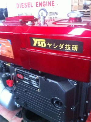 Wholesale of single-cylinder water-cooled  diesel engine L22 hand start small diesel engine