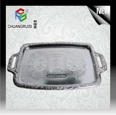 Moslem meal plate embossed tray Technical tray hot sale in Middle East country