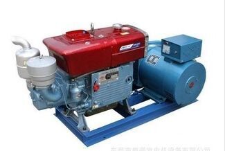Single-cylinder diesel generator, 15KW single-cylinder diesel generator