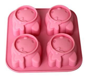 Silicone Hello Kitty Silicone 4 Even 2 Kinds of Expression Cake Pudding Chocolate Jelly