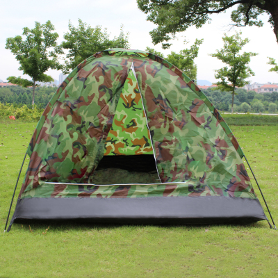 Double camouflage hand tents outdoor camping tents camping tents windproof warm wholesale custom