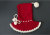 Winter baby lace one-piece three-goal Hat crochet warm capes
