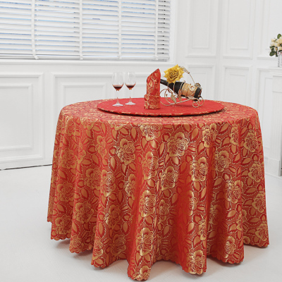 Taobao hot hotel/restaurant/Jacquard round bed home lines table cloth satin table cloth