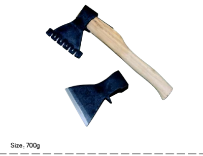 Wooden handle axe axe