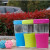 Meiya colorful glass tumblers 50CL/J6080