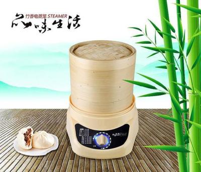  bamboo steamer multifunction electric steamer vegetable steamed buns super large capacity electric steamer three