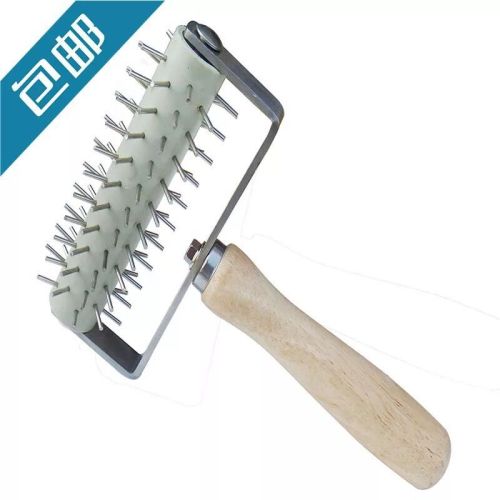 pizza puncher stainless steel needle wheel cake needle roller puncher pizza cake puncher