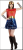 Adult female costume hero movie costume female United States captain