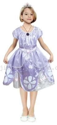 Sophia Princess Dress stage costume cartoon Princess Dress