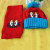 Winter-cartoon embroidery yarn and fleece Hat scarf set of two