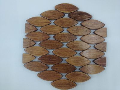 Factory Supply Genuine Tianyun Brand Yz1230 Bowl Coaster Cup Coaster Bamboo Mat Square Yz Series Bamboo Placemat