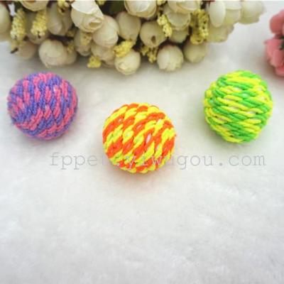 Catch pets pet supplies cat toys can be ground grasping tightness ball cat toy 2PC