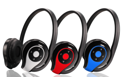 Js - 8019 stereo bluetooth headset with earphone can listen to mobile music