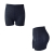 Creative new Mercerized cotton summer wardrobe malfunction-proof flat three-point safety of wide-leg pants 