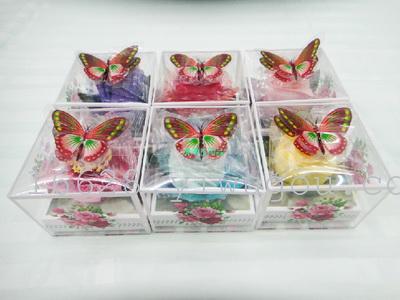 Butterfly PVC Box Cake Towel