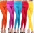 Leggings tall Candy-colored feet pencil pants waist woven women's trousers