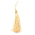 Hat tassels. Hat ear, hard Hat ear curtain hanging ear, cushion hanging ear, Tassel, Yellow Brocade accessories