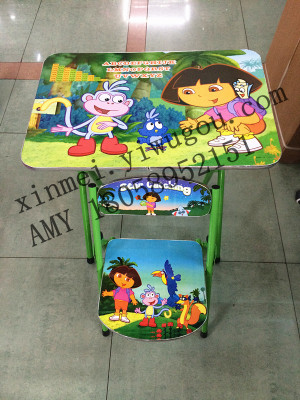 Factory direct card folding children chairs desk kids Chair set table, table