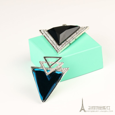 High quality silver diamond-edge gem pendant Jewelry Accessories