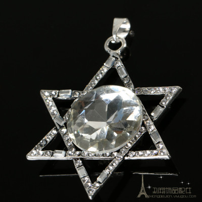 Latest accessories fashion clothes out star diamond pendant