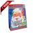 Cute new year Santa Claus is patterned shopping bag PP bag
