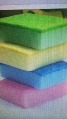 Colorful nano cleaning sponge, magic cleaning cloth washing towels