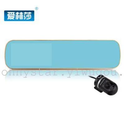 Js-105t safety vehicle recorder rear view mirror head