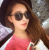 Korean matte Sunglasses retro color sunglasses glasses fashion female jelly