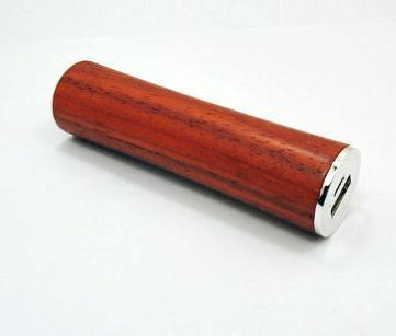 JS-105O retro wooden cylinder mobile power charging gift mobile power supply