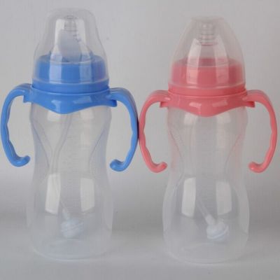 baby milk bottles/PP feeding bottle/kids bottle 330ML 2colours--factory price