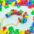 In children's educational toys desktop toys alphanumeric thread blocks toys