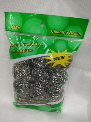 Durable metal steel ball cleaning ball, stainless steel, the clean ball