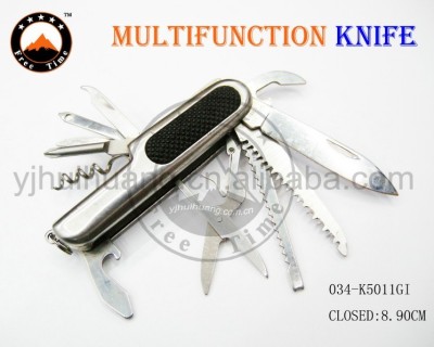 Multi-function knife clamp pliers knife Swiss army knife the knife with the knife 11 function knife