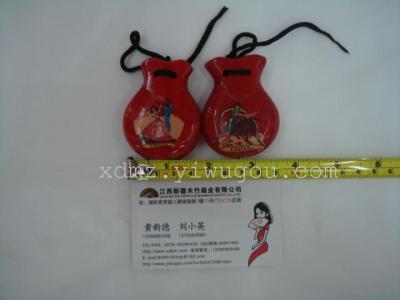Supply of percussion instruments children Spain castanets