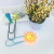 Cartoon sun flower Donald soft glue making PVC bookmark