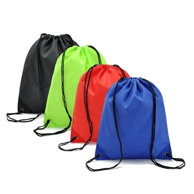 Solid Color Canvas Bag Oxford Fabric Bag Environmental Shopping Bag Drawstring Bag Shoes Buggy Bag