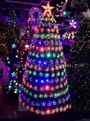 3 LED lights tree Christmas snowflake Christmas tree